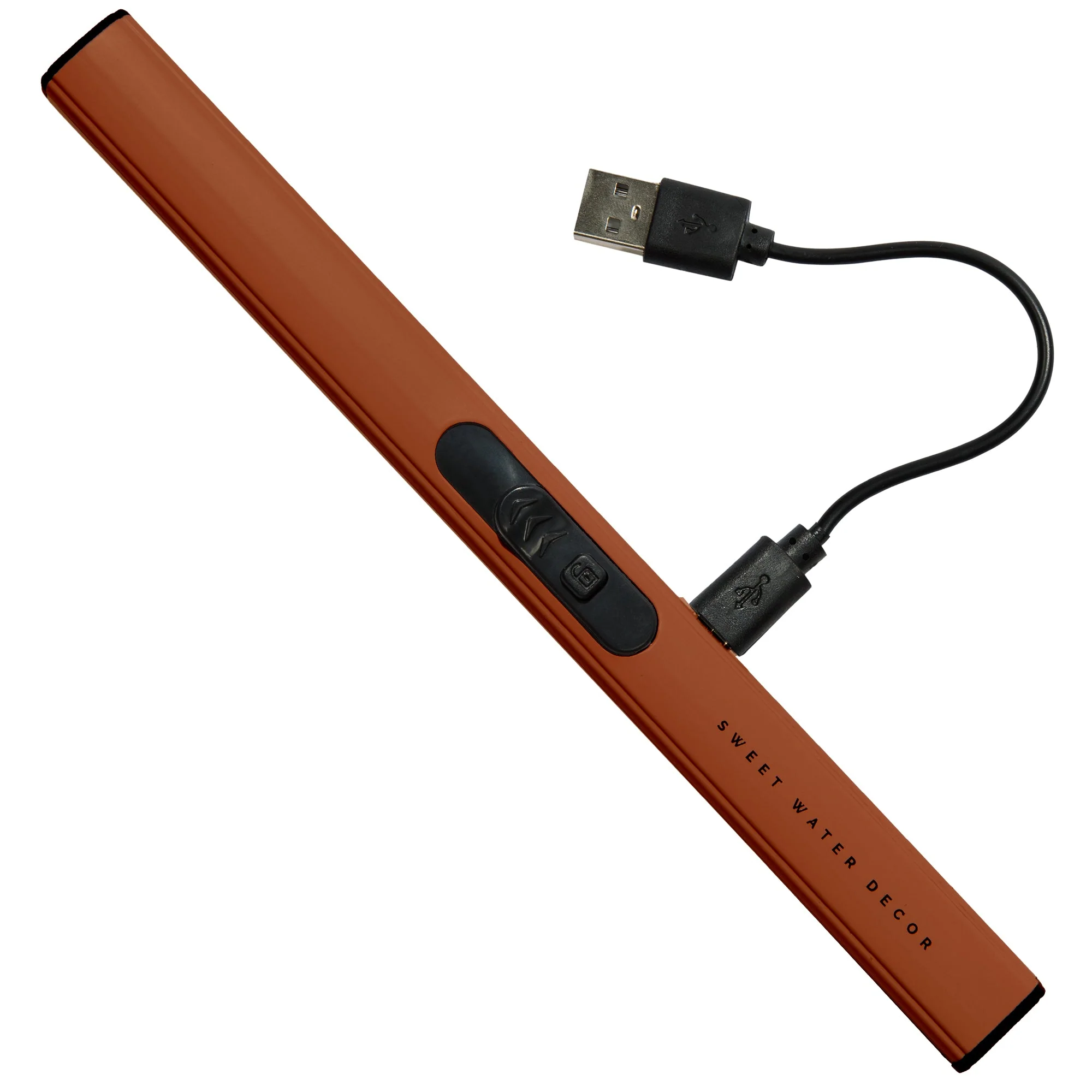 Burnt Orange Electric Lighter