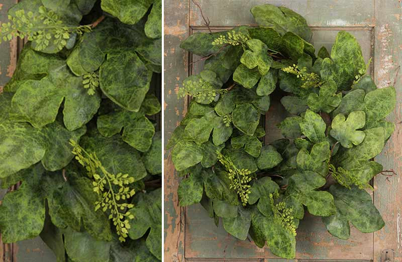 Grape Leaf Wreath
